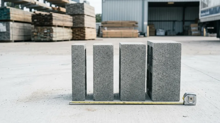Concrete Block Sizes