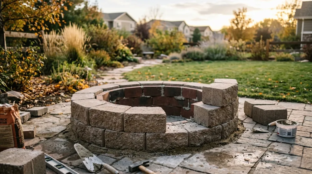 How Many Bricks for a Fire Pit?