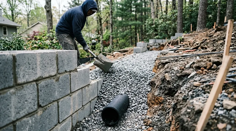 How Much Gravel Do I Need for a Retaining Wall?