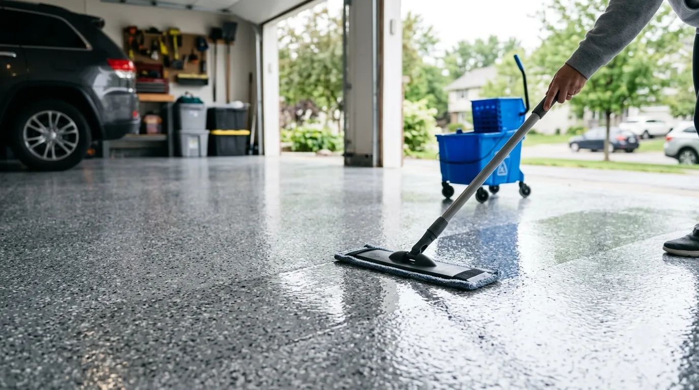 How to Clean an Epoxy Garage Floor
