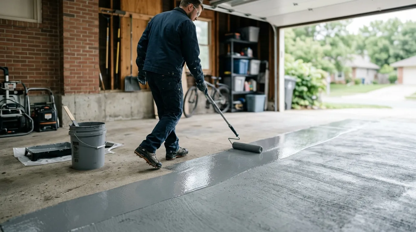 How to Epoxy a Garage Floor