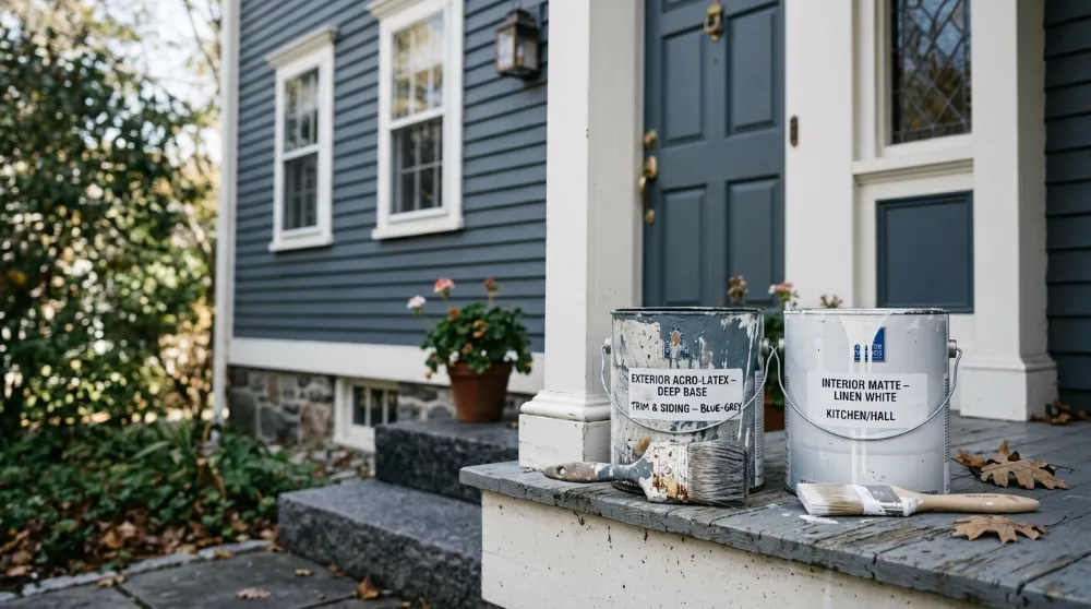 Interior vs Exterior Paint