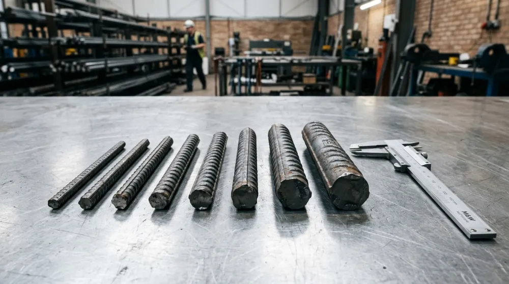 Rebar Size Chart